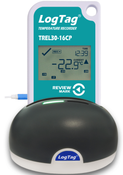 LogTag TREL30-16CP реєстратор температури з зовнішнім сенсором, -80 до +40 °C, Multi-Use, LCD, IP61