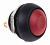 Apem ISR3SAD600 кнопка, Ø 12 mm, Momentary (NO), Threaded bushing, red actuator, 400 mA 32 VAC - 100 mA 48 VDC, IP67