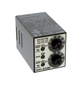 Idec GT3W-A33AF20N подвійне реле часу, 100-240VAC, Twin-Timer, Multi-Mode, 0.1s to 300h, Delayed  SPDT + Delayed  SPDT, Solid state CMOS Circuit