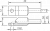 Sensit TR 141 контактний датчик температури, алюміній, TC K, TC J, 0 до +300 °C, 1м