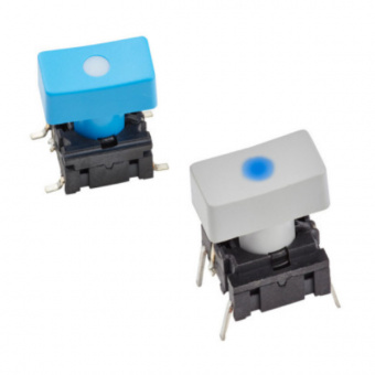 MEC 1RS серія ковпачків для PCB кнопок, 6.5 x 12.5 mm