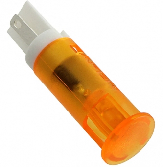 Apem QS81XXO06 світлодіодний індикатор, Ø8 mm, 6 VDC, Orange