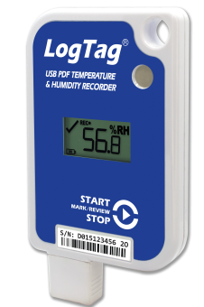LogTag HAXO-16U-M реєстратор температури та вологості, -30 до +70 °C, 0% RH - 100% RH, Multi-Use, IP61