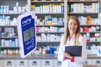 LogTag TRID30-7 реєстратор температури, -30 до +60 °C, LCD, IP65