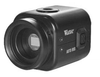 Watec WAT-902B компактна відеокамера для слабкої освітленості 0.003 lx, 1/2” CCD, analog b/w, 570TVL