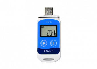 Elitech RC-5 реєстратор температури, -30 до +70 °C, Multi-Use, USB, LCD, IP67