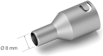 JBC JN2020 пряма насадка Ø 8 мм для JTT