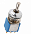 Apem 106392103 тумблер, 1 Pole, 3 A 24 VDC, ON-OFF-ON, CECC