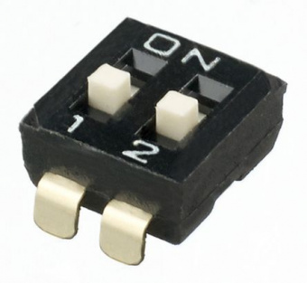 Apem серія DIP перемикачів IKC SERIES, -25 °C to +70 °C, 100 mA 24 VDC, 2 to 10 Way, 1,27 mm pitch, tape seal, surface mount
