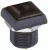 Apem IRC1S422 кнопка, Ø 16 mm, Latching (OFF-ON), black actuator, 100 mA 24 VDC, IP67