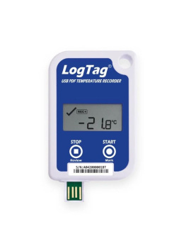 LogTag USRID-16 реєстратор температури, -30 до +60 °C, USB, LCD, Single-Use, IP64