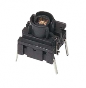 MEC 4FTH902 кнопка на друковану плату, NO, 10 x 10 mm, 50 mA / 24 VDC, IP67, blue led