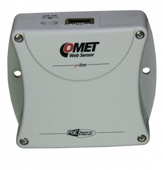 Comet P8611 датчик температури та вологості, Ethernet, 1ch, -55 to +105 °C, PoE
