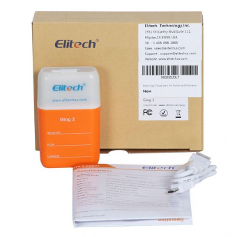 Elitech Glog-2 4G реєстратор температури з GPRS трекінгом та датчиком освітлення, -30 до +55 °C, Single-use, GPRS, 4G, 0 lx до 10000 lx, IP65