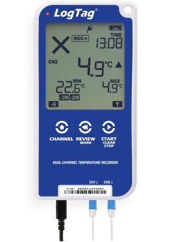 LogTag UTRED30-16 багатоканальний реєстратор температури, -40 до +99 °C, USB, LCD, IP61