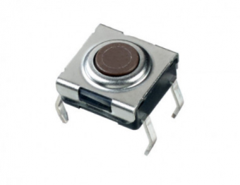 Apem серія тактових кнопок на друковану плату PHAP5-31 Series, 6 x 6 mm, NO, 50 mA 12 VDC, low profile