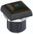 Apem IRC3S422L0B кнопка, Ø 16 mm, Momentary (NO), black actuator, blue led, 200 mA 48 VDC, IP67