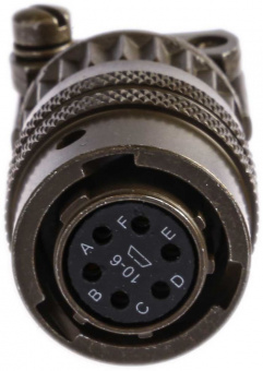 Amphenol PT06A10-6S-SR роз'єм, Plug, 6 way, 1 kV AC, Bayonet
