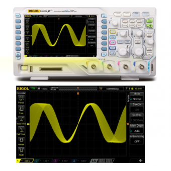 RIGOL DS1104Z Plus цифровий осцилограф, 100 МГц, 4 аналогових канали, 16 цифрових каналів, 1 Гвиб/с