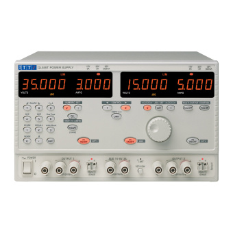 Aim-TTi QL355T SII лабораторний блок живлення 3-Output, 2 х (0-35V, 0-3A або 0-15V, 0-5A) plus 1-6V, 3A, 228W