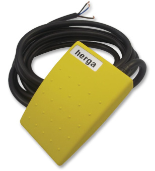 Herga 6221-CABB-ZZEZ ножний перемикач, SPST, 3 A, 250 В, 116,5 мм