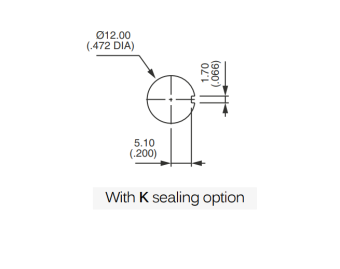 Apem 12146AK тумблер, 2 pole, ON - ON, 4A 30 VDC,  Ø 12.5mm